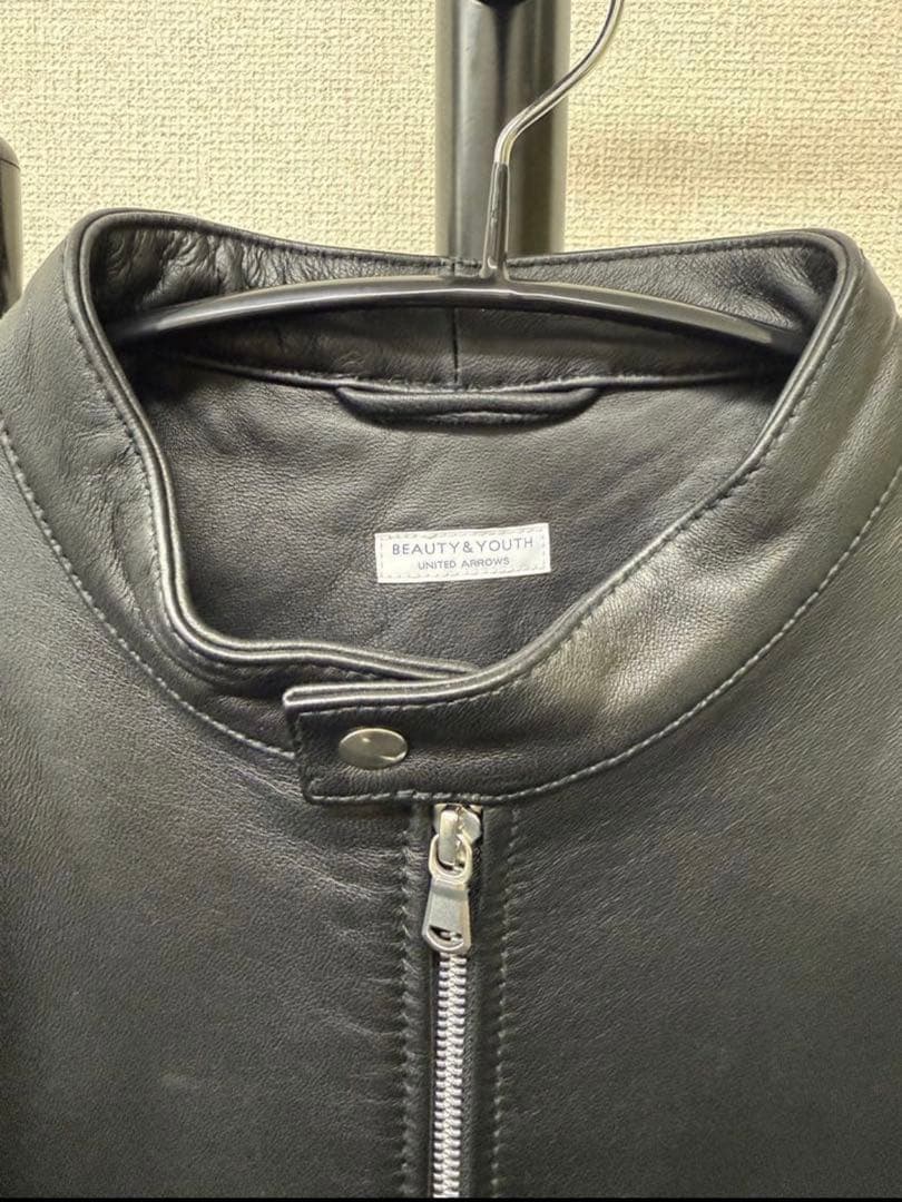 【WEB限定】シープ シングル ライダースジャケット Lサイズ