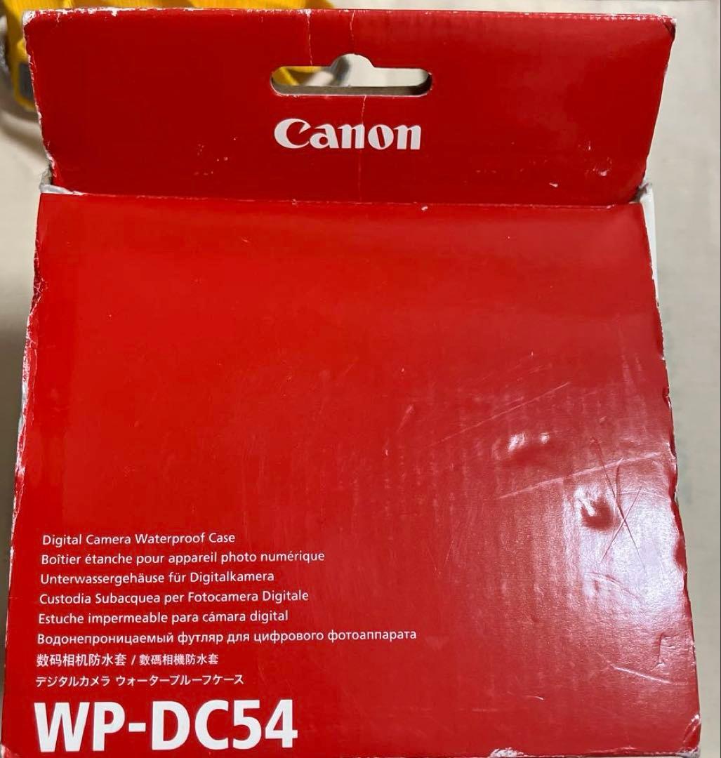 Canon キャノン　デジタルカメラ　ウォータープルーフケース WP-DC54