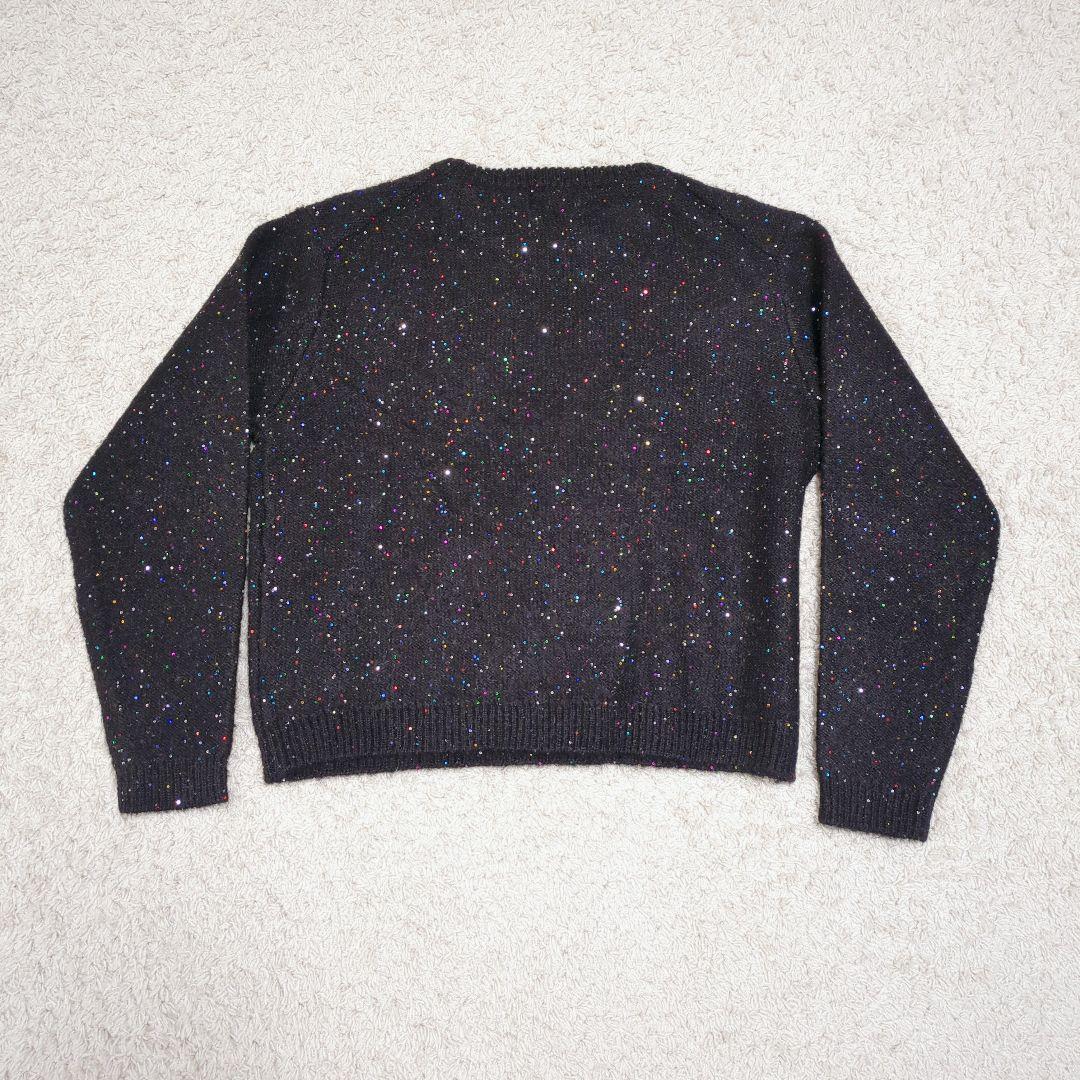 【タグ付】スローブイエナ　スパンコールニット　完売品　2025年モデル　極美品