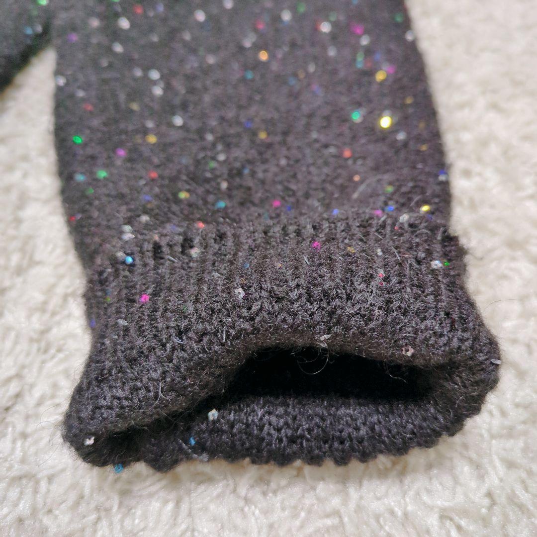 【タグ付】スローブイエナ　スパンコールニット　完売品　2025年モデル　極美品