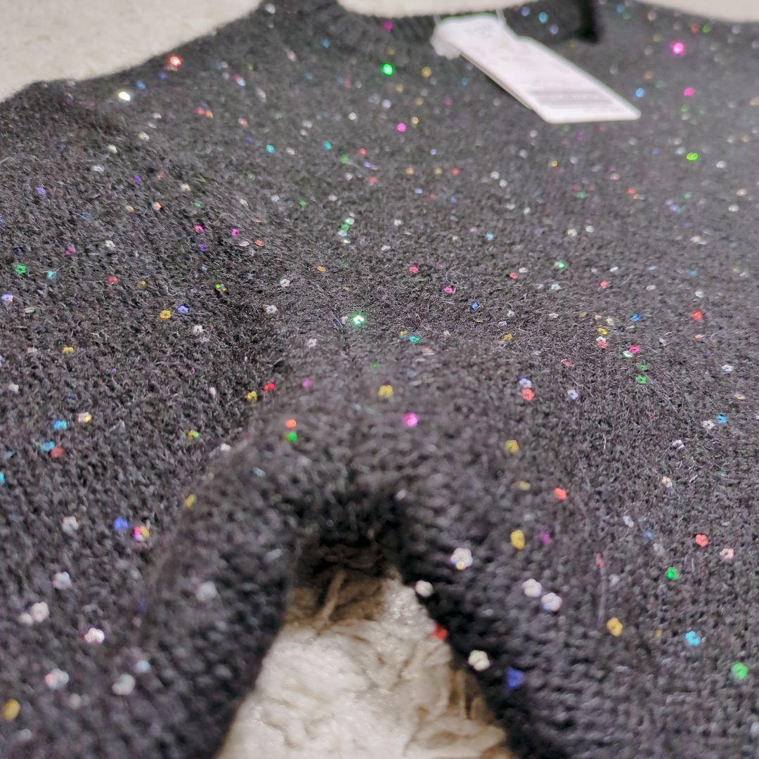 【タグ付】スローブイエナ　スパンコールニット　完売品　2025年モデル　極美品