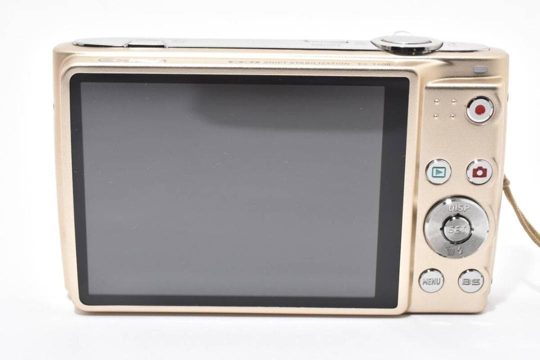 極美品 カシオ　CASIO EXILIM EX-Z400 ゴールド ＃A316