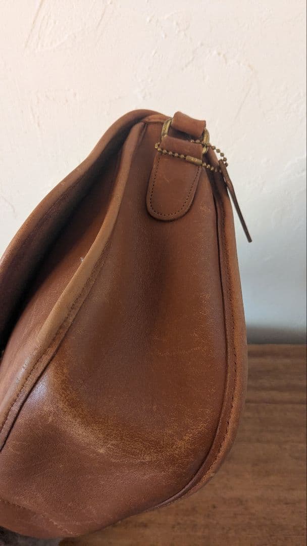 USA製　オールドコーチ　キャメル