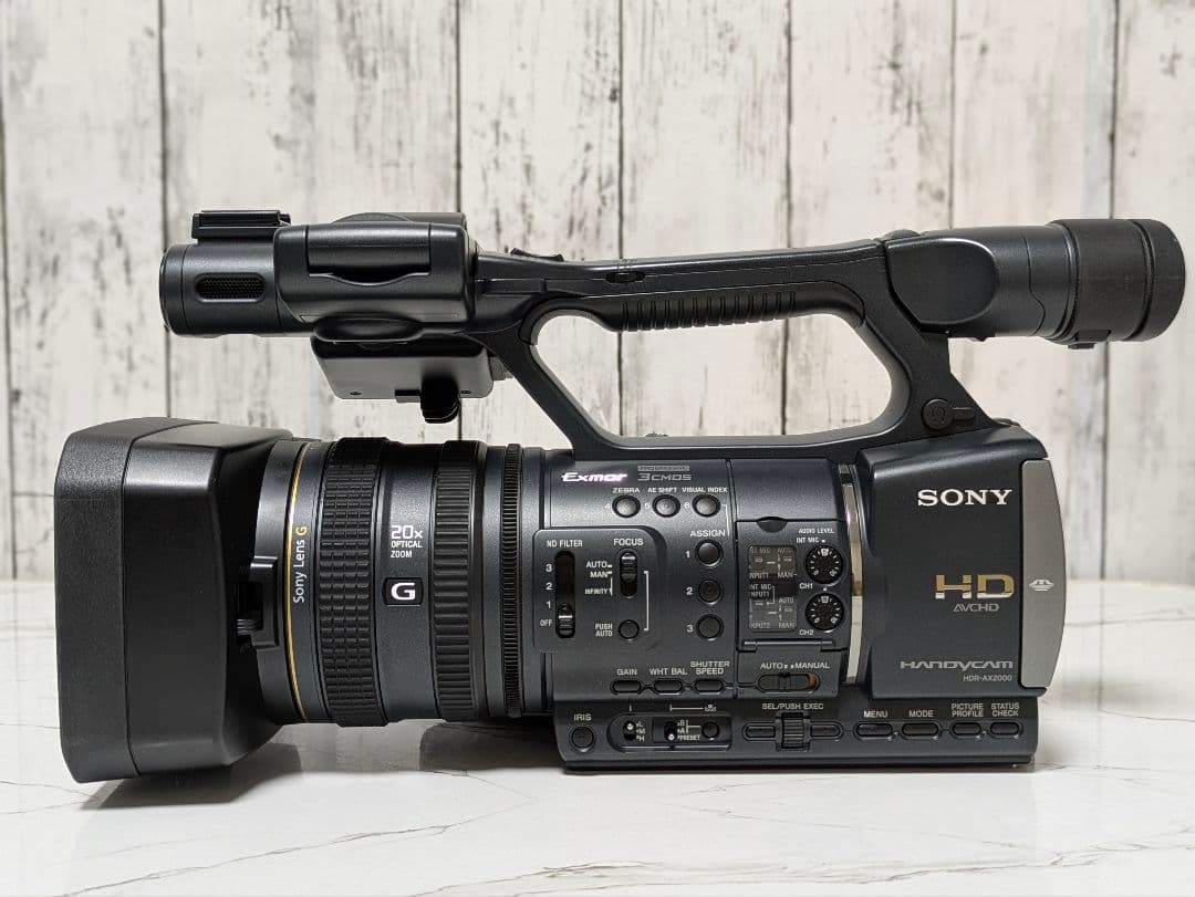【豪華セット】SONY　HDR-AX2000　動作良好
