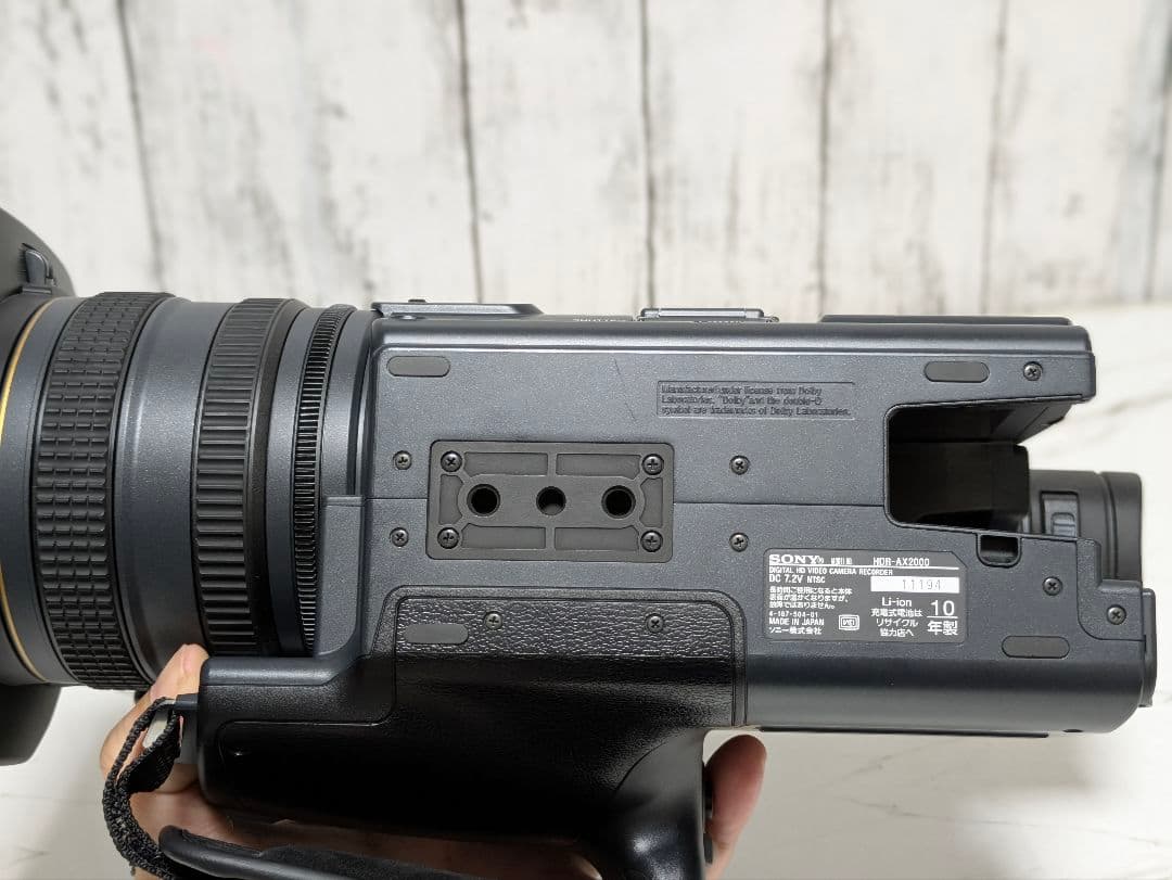 【豪華セット】SONY　HDR-AX2000　動作良好