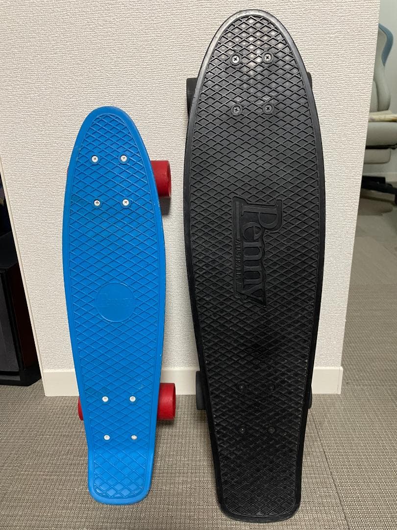 Penny スケートボード セット【22インチ青＆27インチ黒】