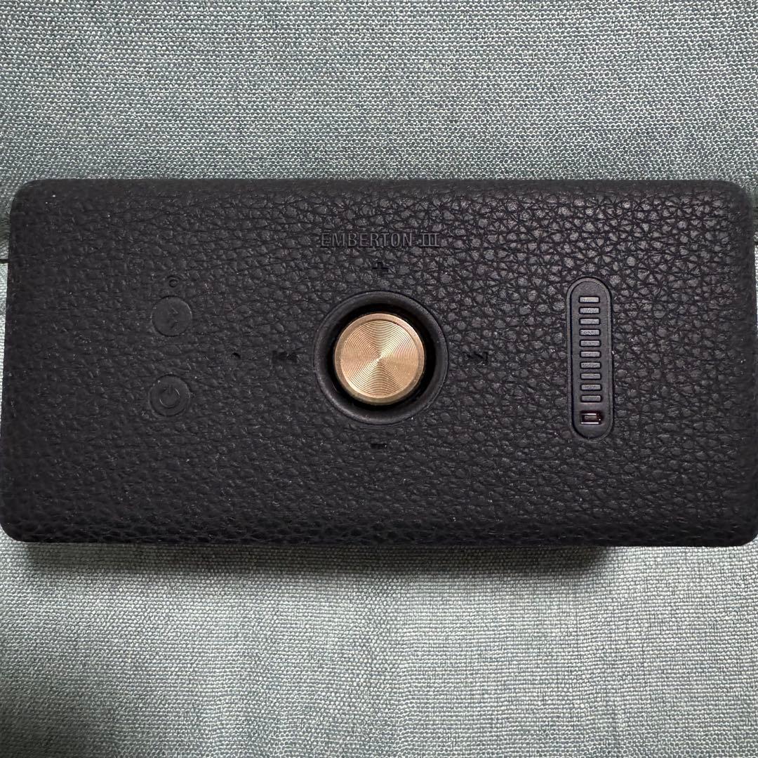 Marshall Emberton III ブラック&ブラス