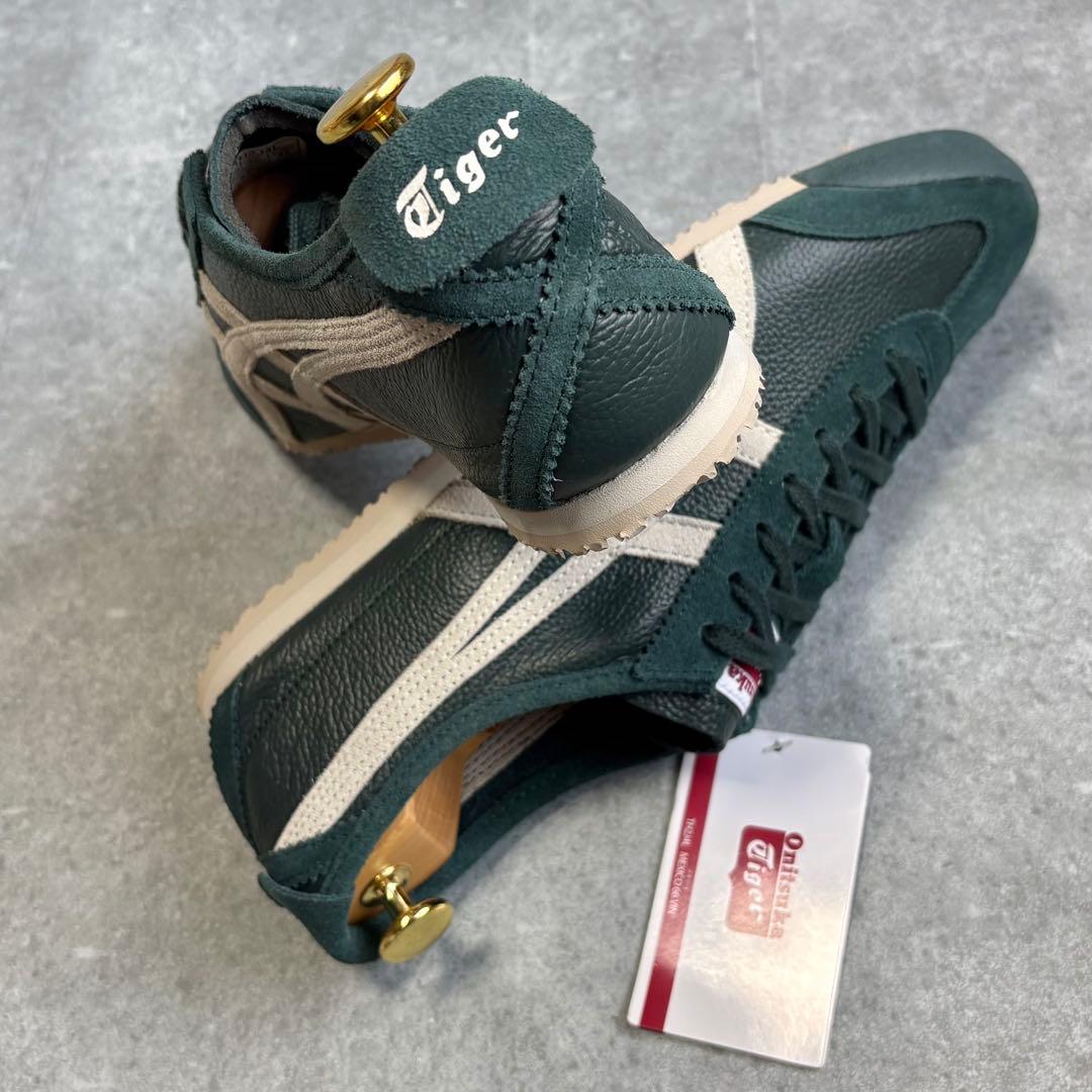 【新品未使用品】オニツカタイガー メキシコ66 スニーカー シボ革 28cm