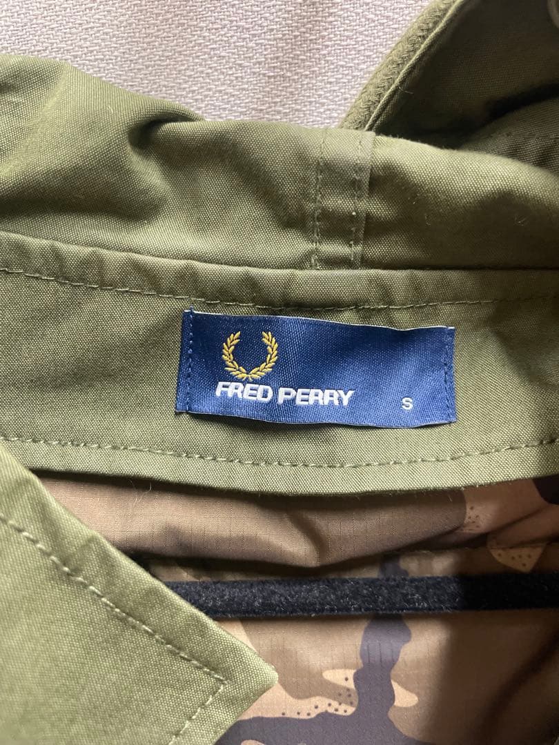 FRED PERRY モッズコート Sサイズ オリーブ