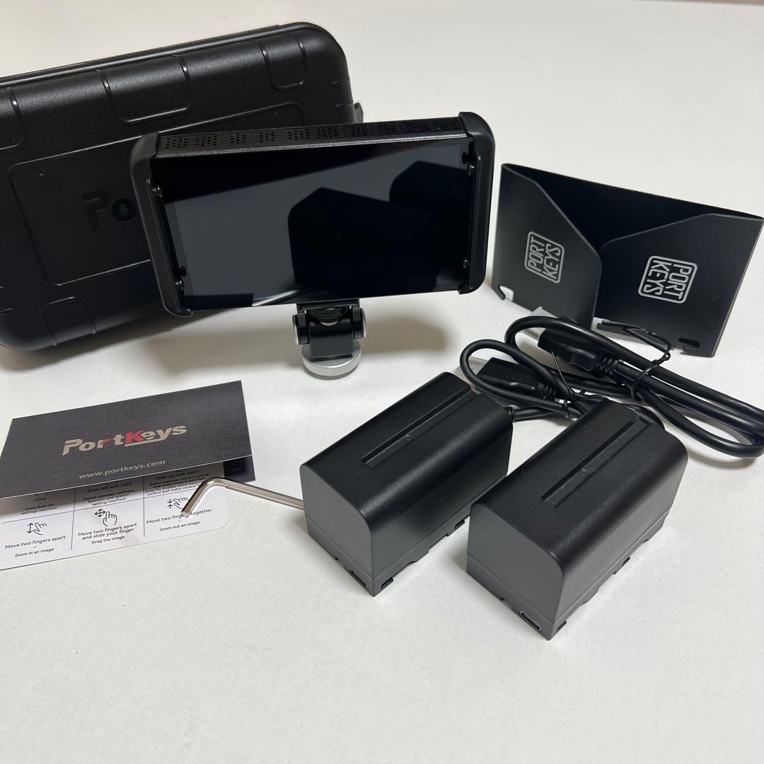 【美品】Portkeys PT5 II カメラ ビデオモニター