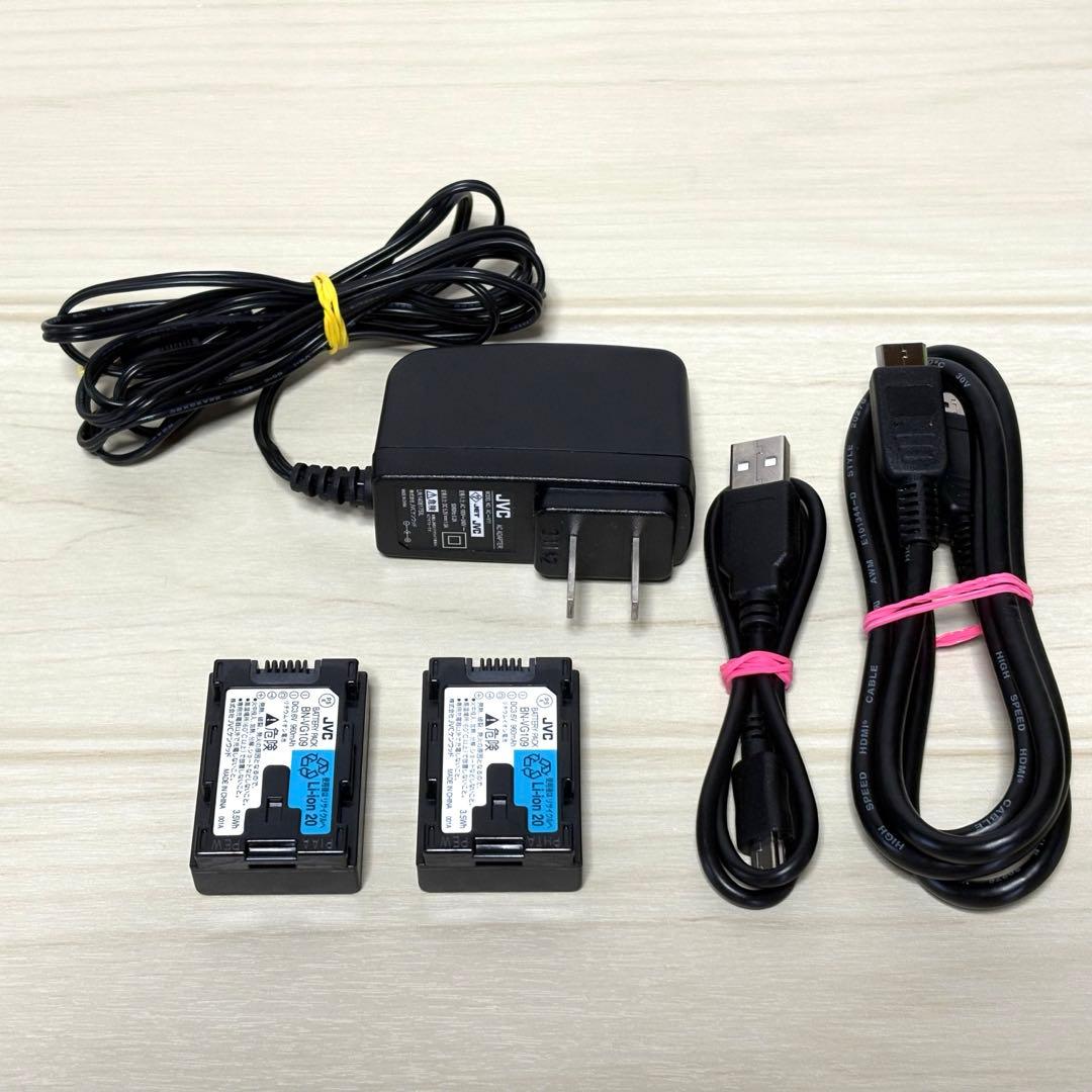 【美品セット】JVC Everio GZ-HM133 ビデオカメラ