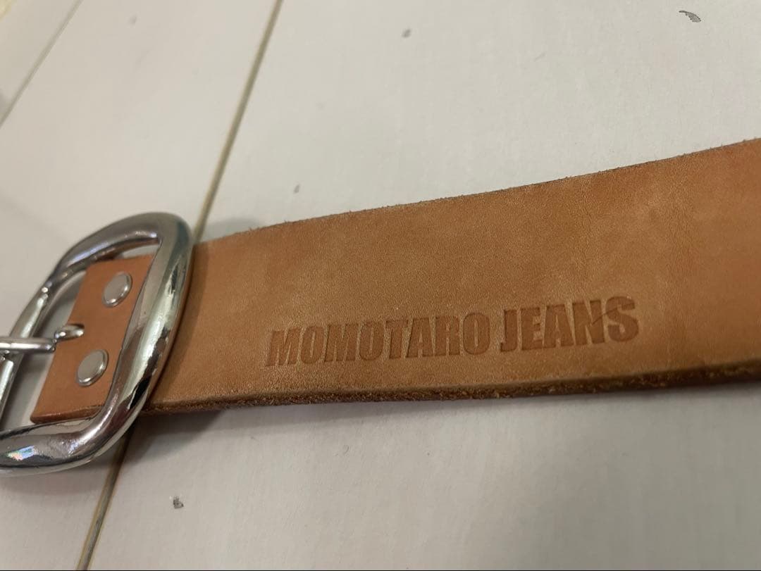 MONOTARO JEANS　桃太郎ジーンズ　レザーベルト
