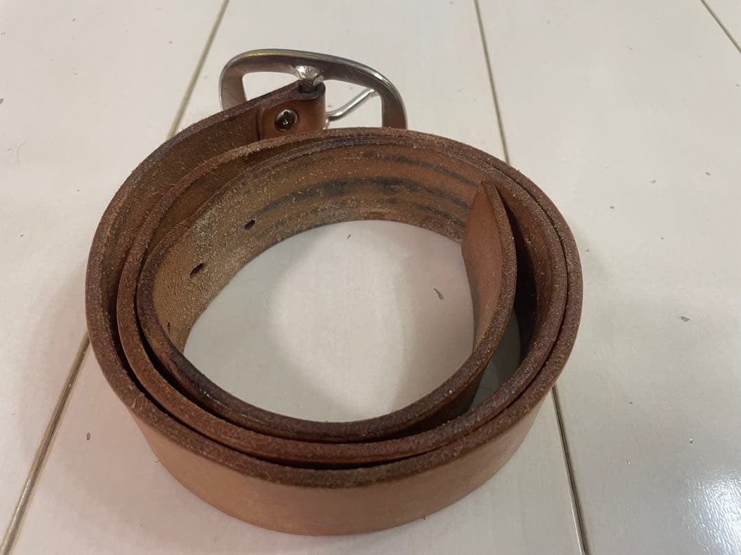 MONOTARO JEANS　桃太郎ジーンズ　レザーベルト