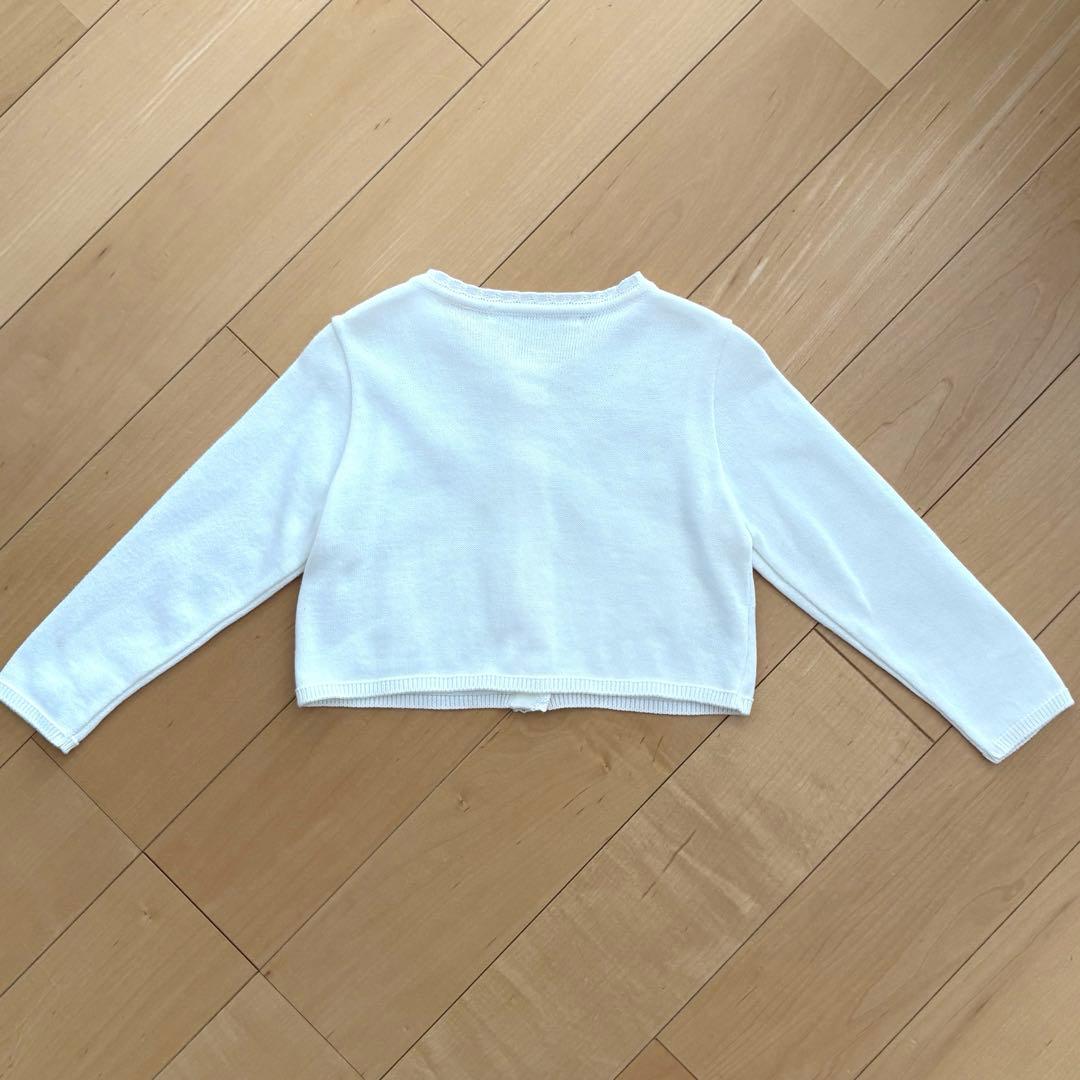 familiar ワンピース・カーディガンセット　90