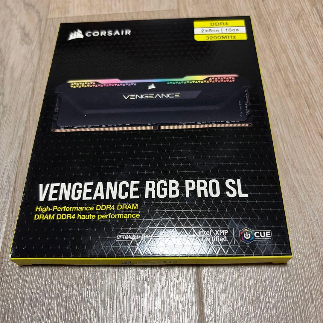 メモリー CORSAIR VENGEANCE RGB PRO SL 16GB