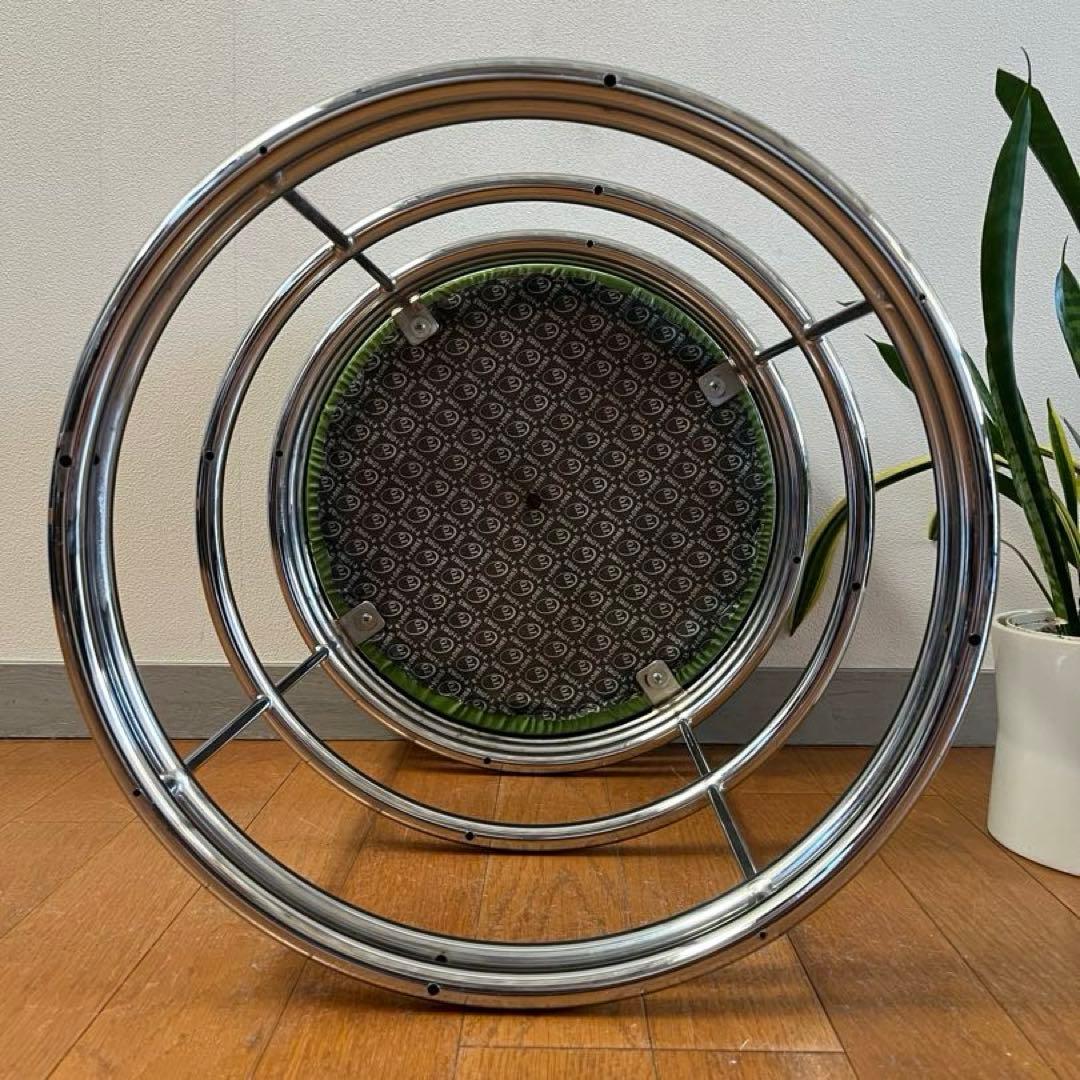 ヴィンテージ　スツール　① ミッドセンチュリー　アールデコ　スペースエイジ