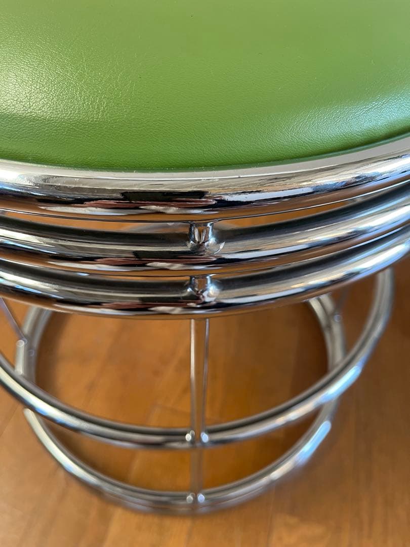 ヴィンテージ　スツール　① ミッドセンチュリー　アールデコ　スペースエイジ