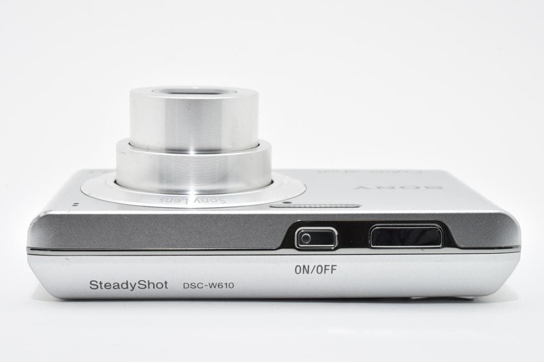 【美品】SONY Cyber-shot DSC-W610 シルバー　動作確認済
