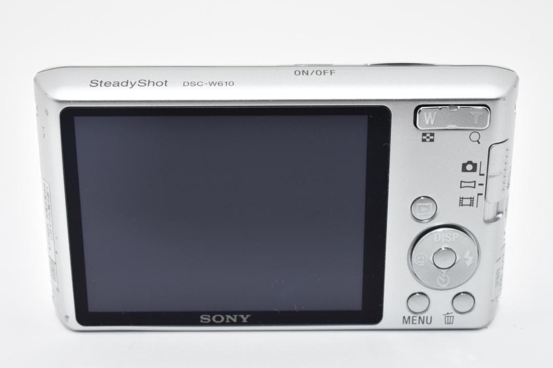 【美品】SONY Cyber-shot DSC-W610 シルバー　動作確認済