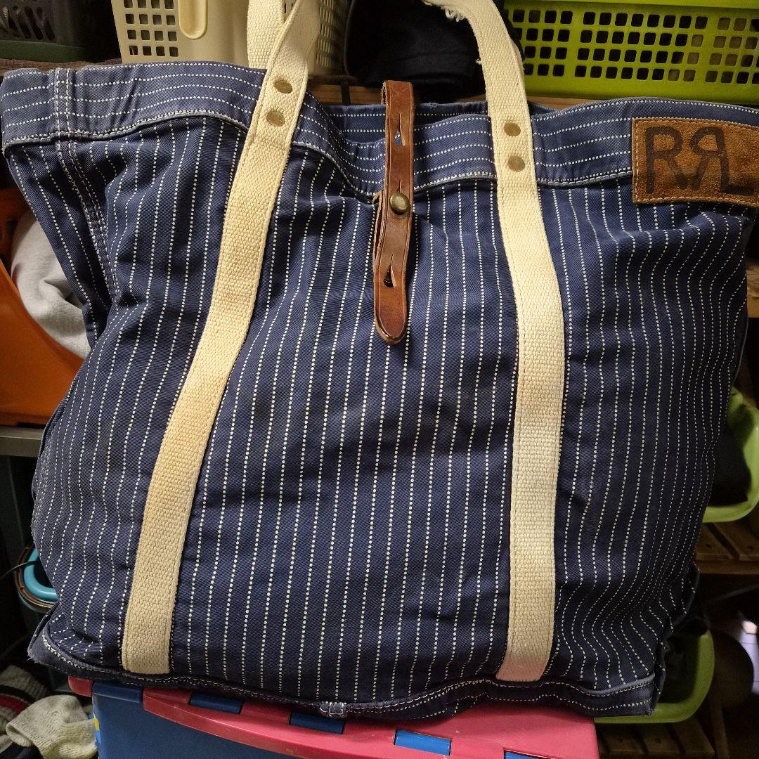 RRL ダブルアールエル ウォバッシュ トートバッグ　ヴィンテージ ワバッシュ