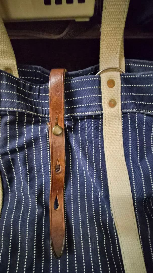 RRL ダブルアールエル ウォバッシュ トートバッグ　ヴィンテージ ワバッシュ