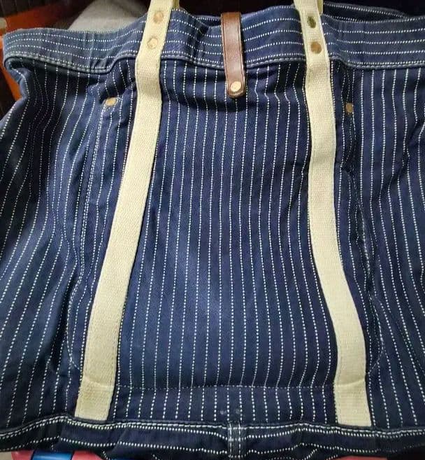 RRL ダブルアールエル ウォバッシュ トートバッグ　ヴィンテージ ワバッシュ