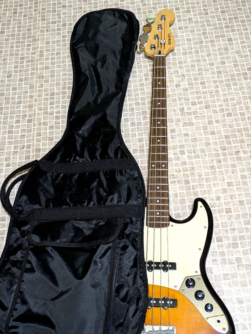 r*n様 BUSKERS バスカーズ ベース エレキベース サンバースト ジャズ