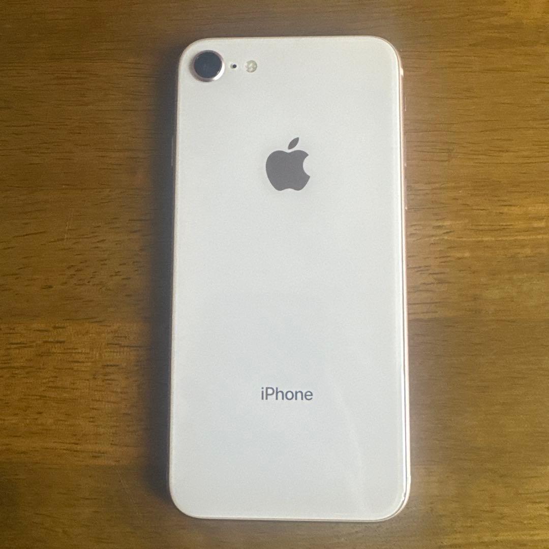 iPhone 8 64GB ピンクゴールド SIMフリー最大容量100%