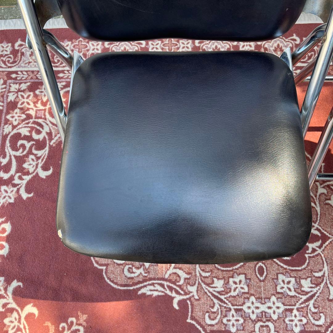 古家具 2点セット◾️チトセ 折り畳み椅子/ フォールディングチェア