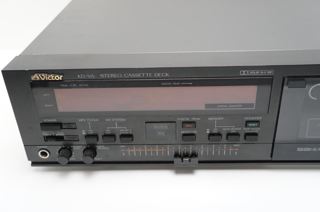 Victor　KD-V6 ステレオカセットデッキ 3ヘッド