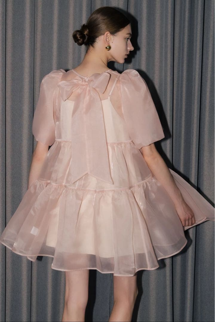 THE TOE Bellevue Dress ピンク