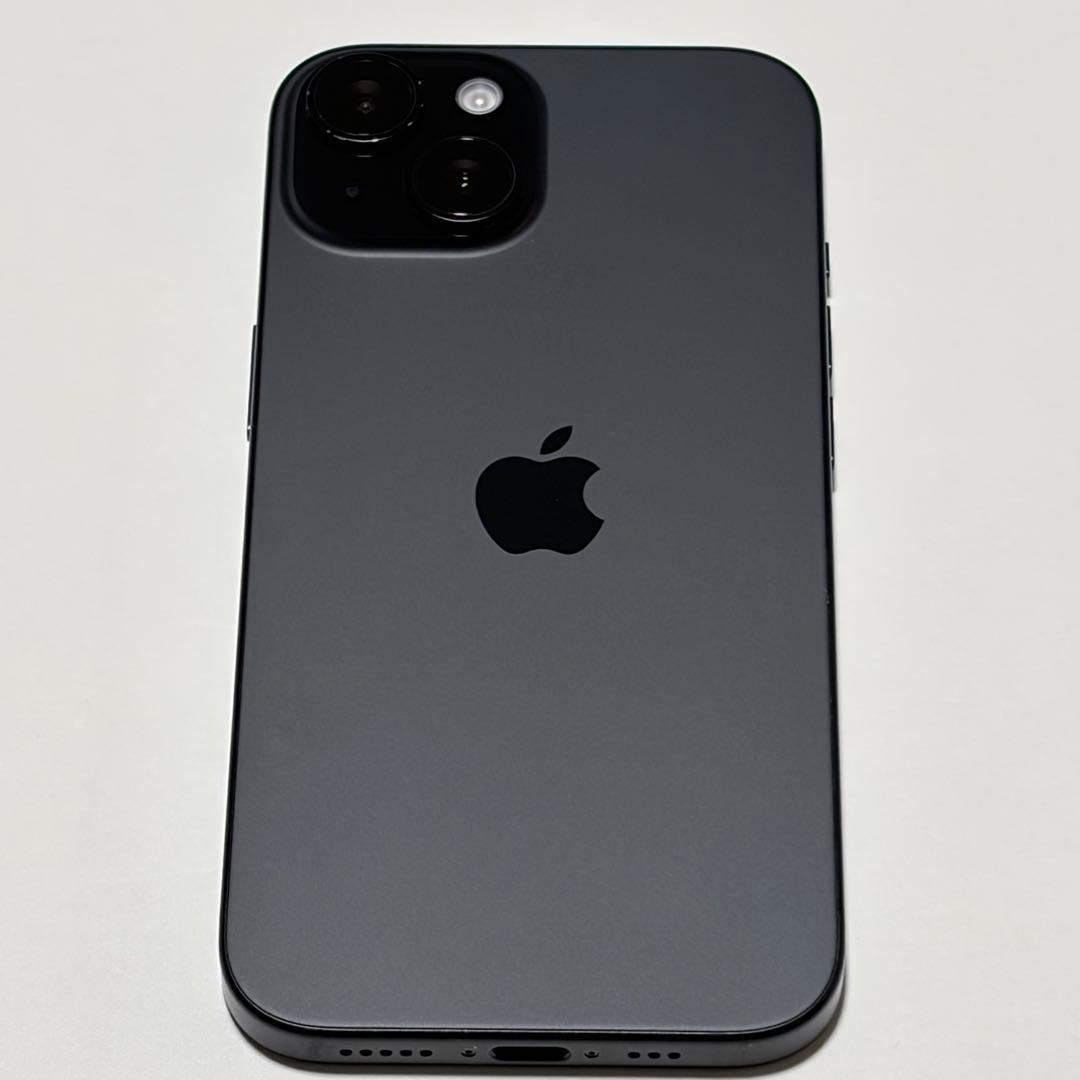 Apple iPhone15 ブラック 256GB simフリー