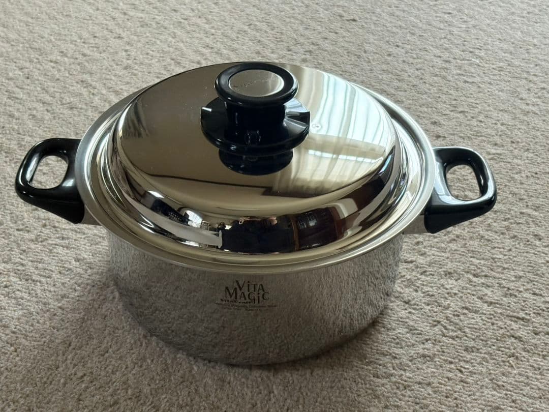 【美品】ビタクラフト　ビタマジック 両手鍋3.5L