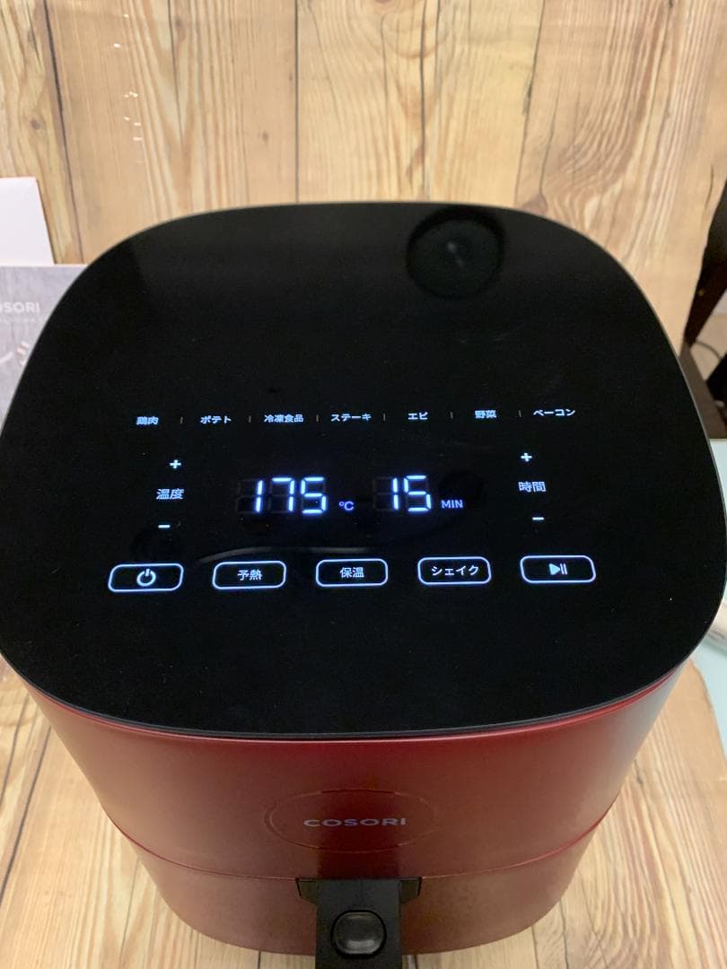 COSORI ノンフライヤー 4.7L コソリ レッド CAF-L501-RJP