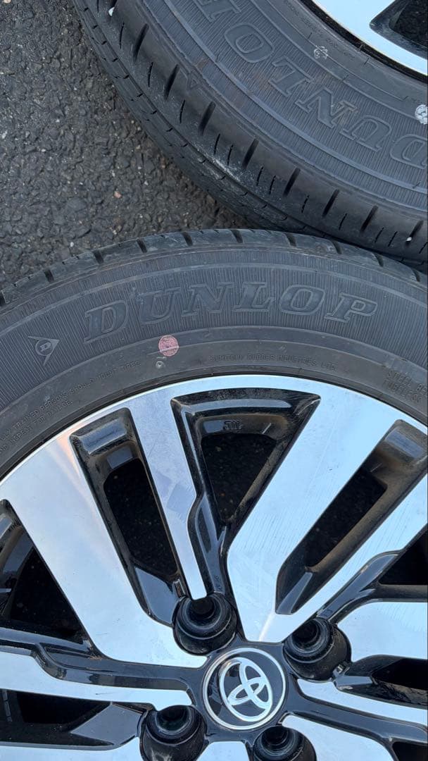 ルーミー　純正ホイール　14インチ　夏タイヤバリ溝　165 65 14