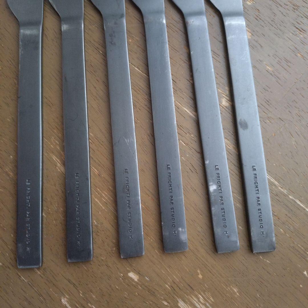 studio m' フリシティブラック ナイフ フォーク　スプーン18本セット