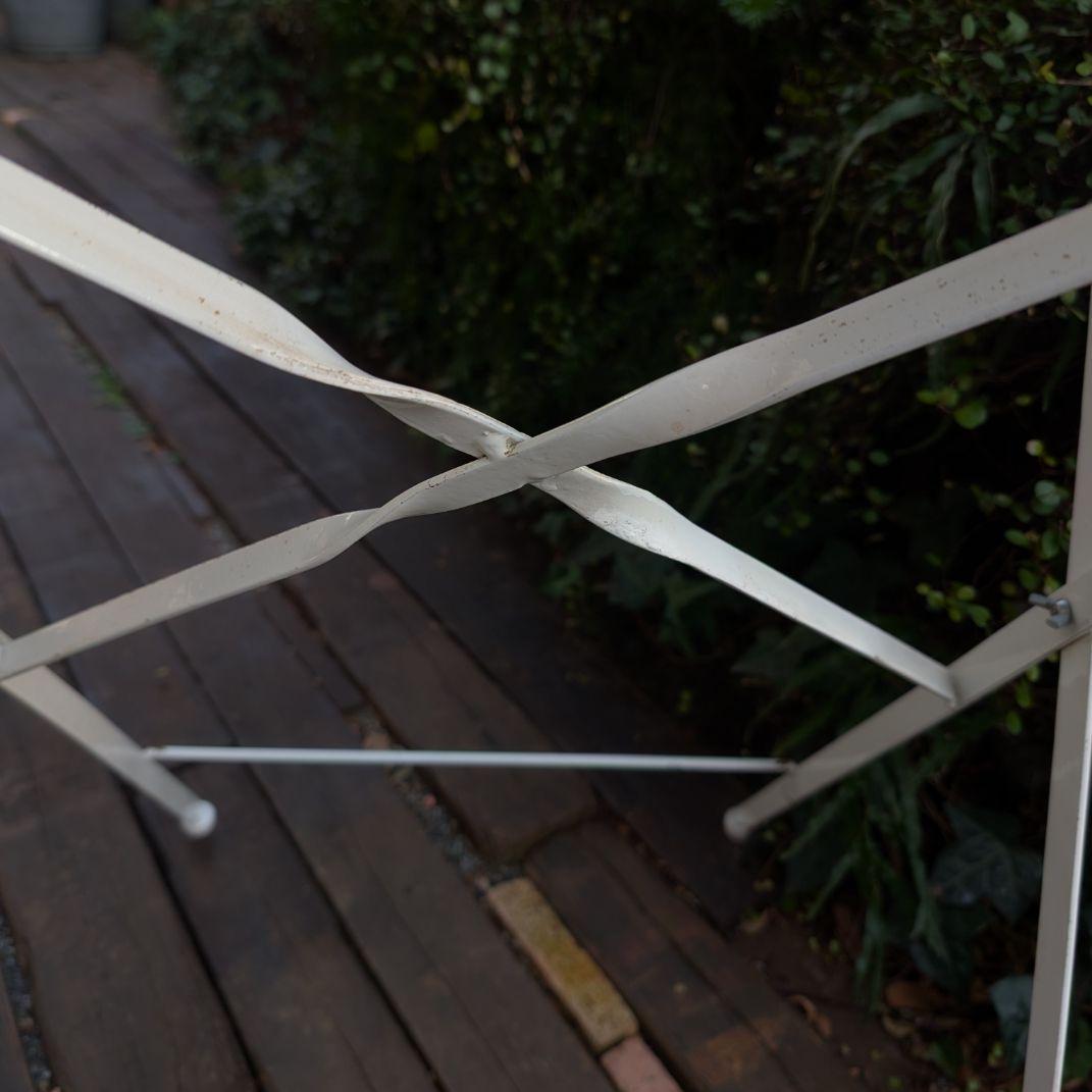 ウォッシュスタンド　アンティーク　レトロ　洗面台 折り畳み　ボウル・蓋付き　白