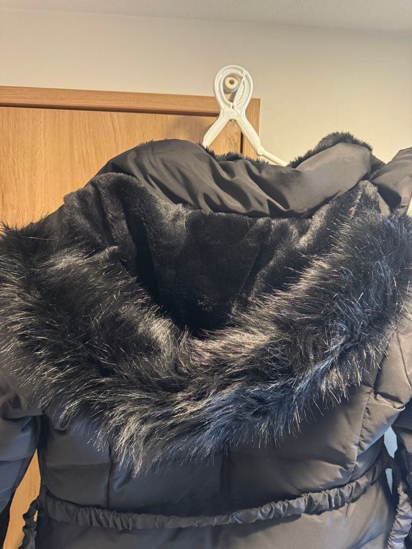 ZARA 撥水防風フード付きダウンジャケット　XL