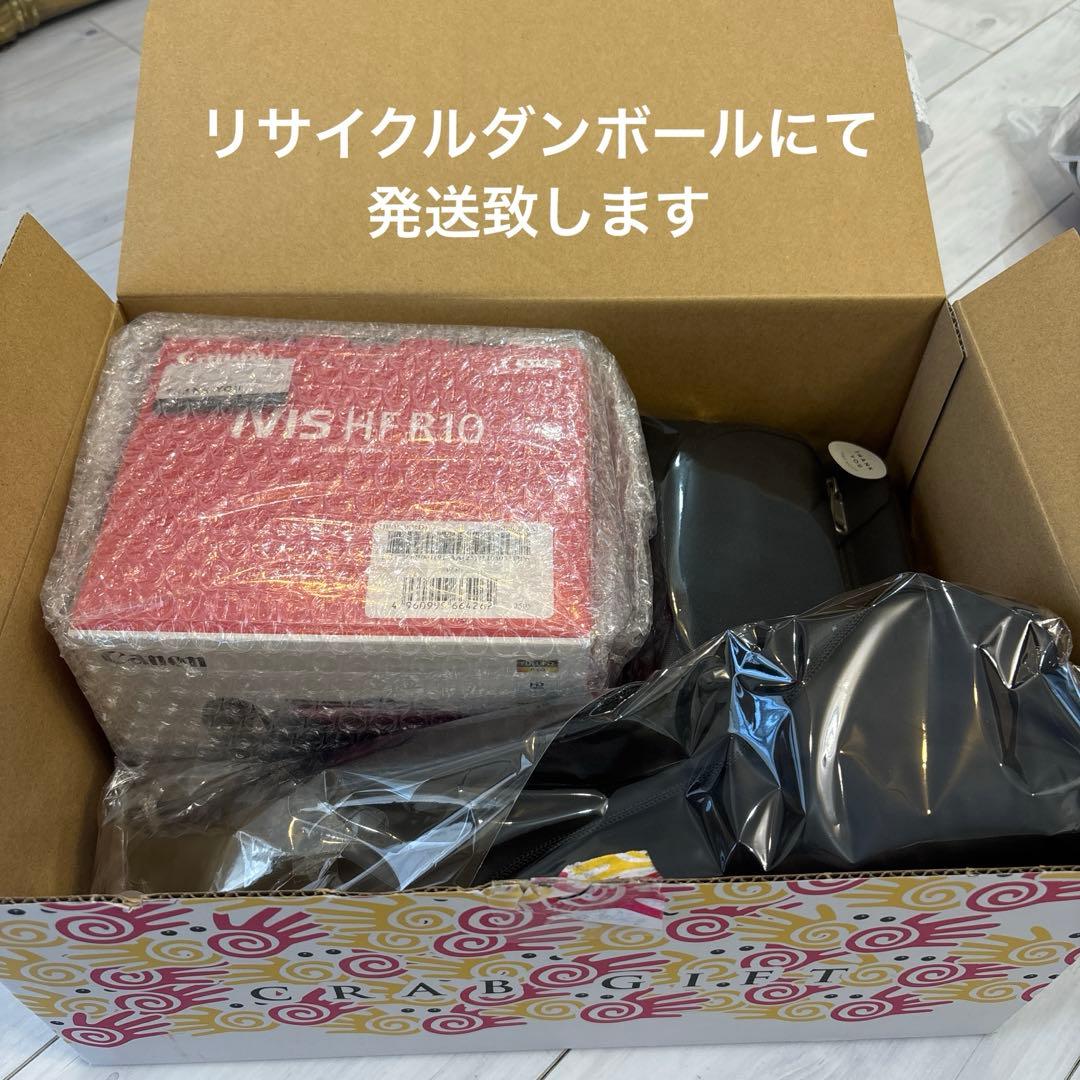 【Canon iVIS HF R10】付属品全て有り、持ち運びポーチ、三脚付き