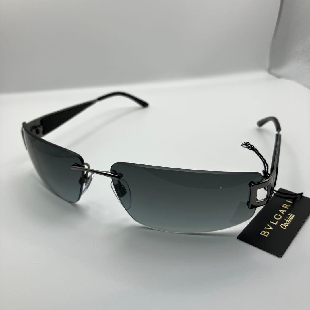 【新品未使用箱あり】 BVLGARI Occhiali ブラック サングラス