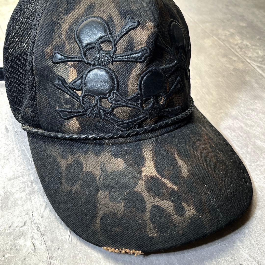 00s Roen leather skull cap archive ギャル男