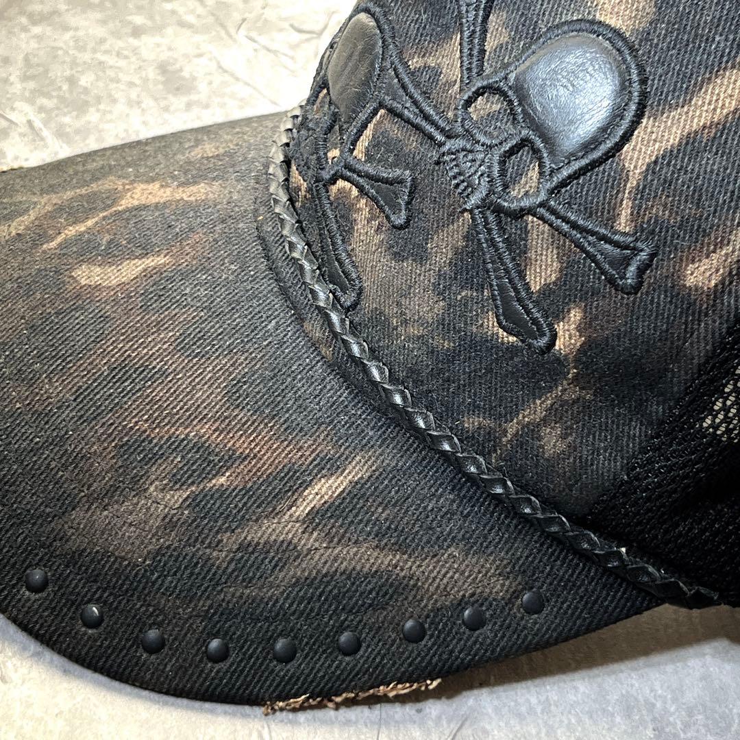 00s Roen leather skull cap archive ギャル男