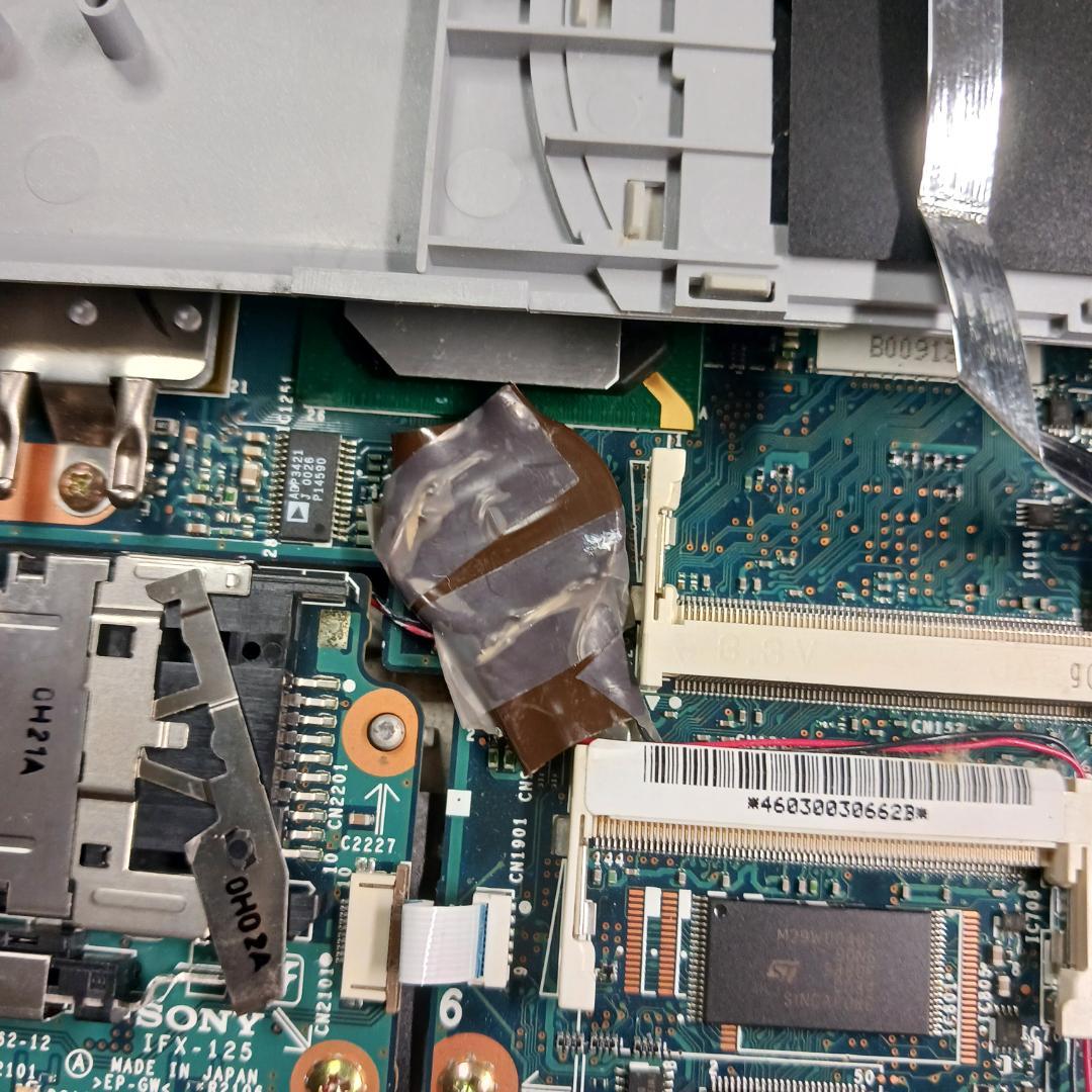 【難あり】ノートPC　SONY VAIO PCG-SR9C/K No.1154