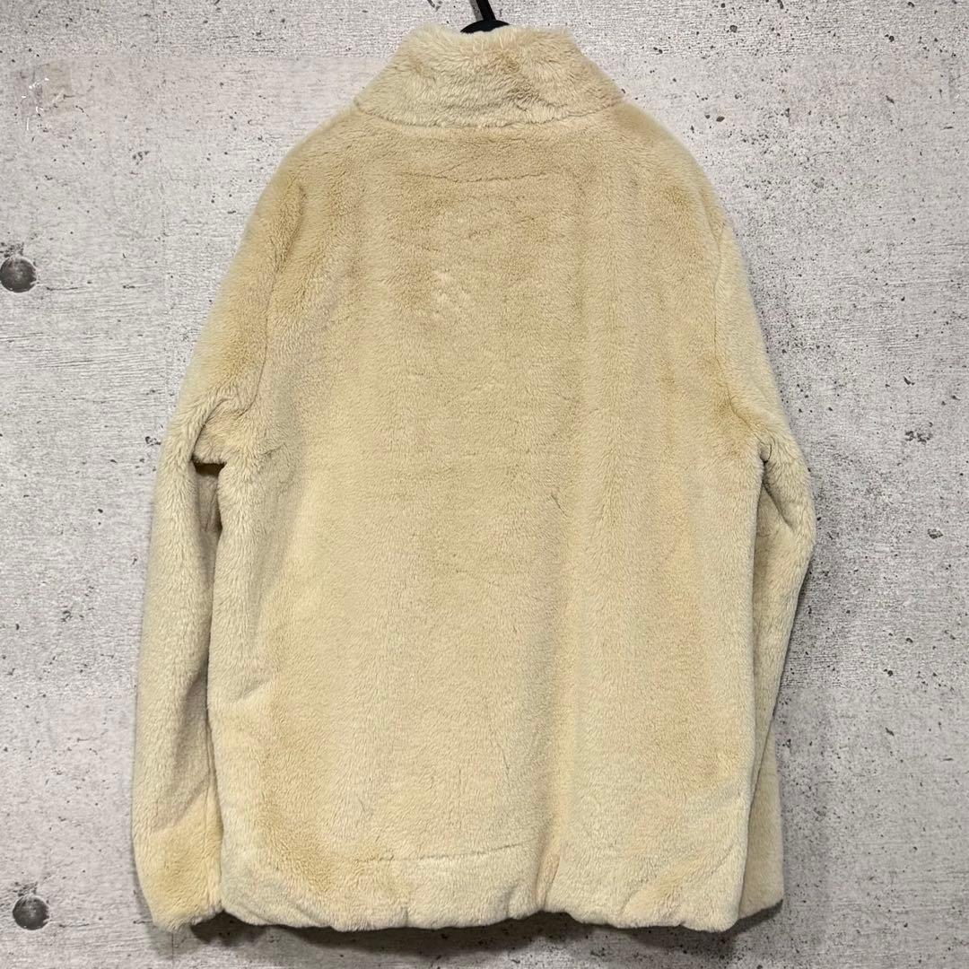 新品TATRAS エコファーブルゾン　ジャケット　大きめサイズ　ベージュ　メンズ