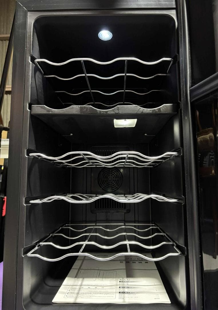 IRIS OHYAMA アイリスオーヤマ ワインセラー PWC-502P-B