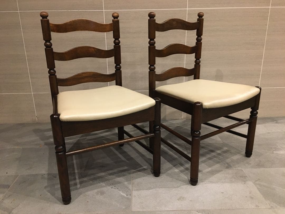 NAGANO ナガノインテリア ヴィンテージチェアー　椅子 2脚