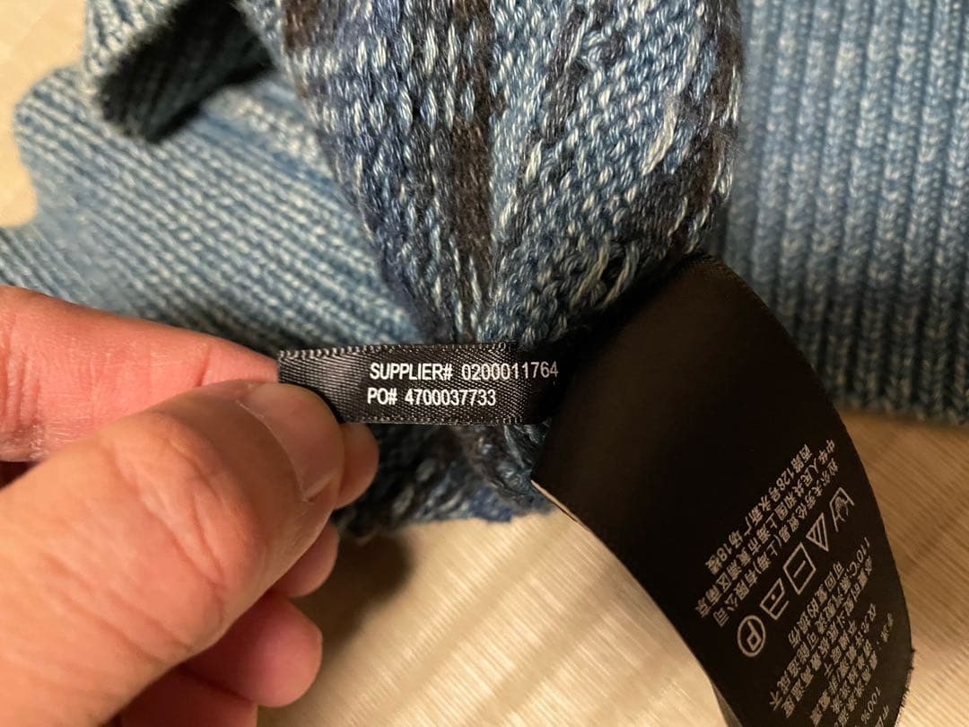 RRL ダブルアールエル インディゴフェアアイルニットベスト Mサイズ 美品