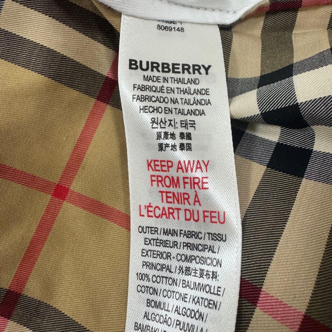 美品未使用　バーバリー　パネルチェックワンピース　ブルマ　セットアップ　80