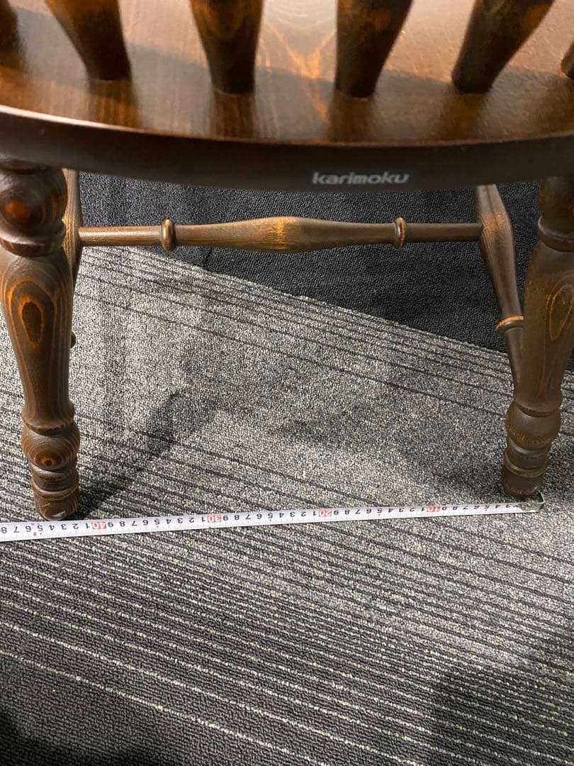 オールド　カリモク　チェア　アンティーク　レトロ