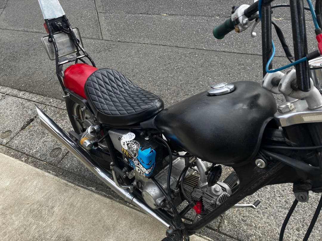 JAZZ50 純正加工　￼タックロールシート　ジャズ50 ホンダ　ダイヤ柄